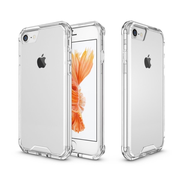 Elegant Praktiskt Skyddsskal av FLOVEME - iPhone 8 (MAX SKYDD) Grön