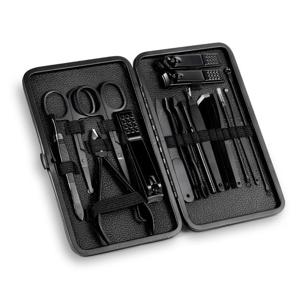 Manikyr/Pedikyr Set/Kit i Rostfritt Stål 7-Pack