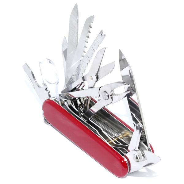 Praktiskt Multifunktionell 30-1 Fickkniv Swiss Army Knife Orange