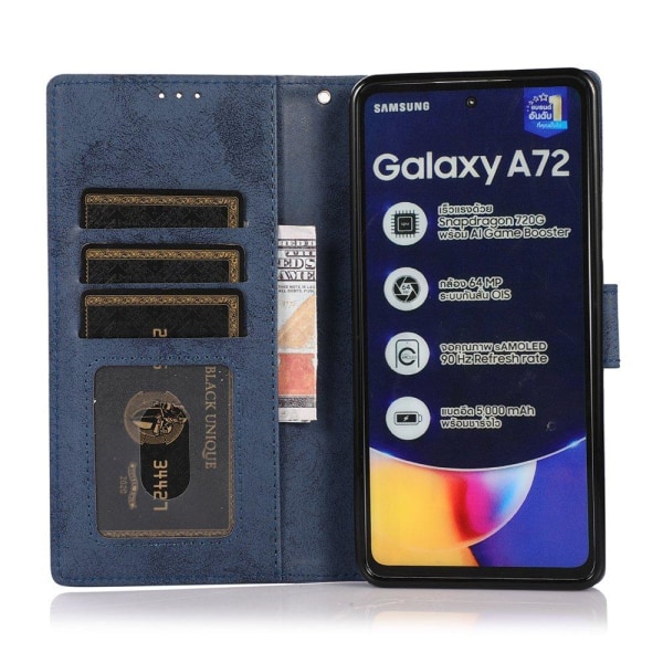 Smidigt Plånboksfodral - Samsung Galaxy A72 Lila