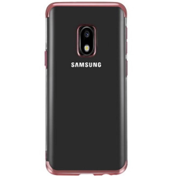 Ainutlaatuinen Floveme silikonikotelo - Samsung Galaxy J7 2017 Roséguld