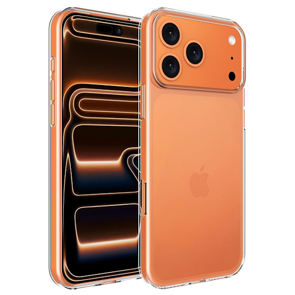 iPhone 17  Pro Max Transparent Silikonskal  diskret trygghet i vardagen