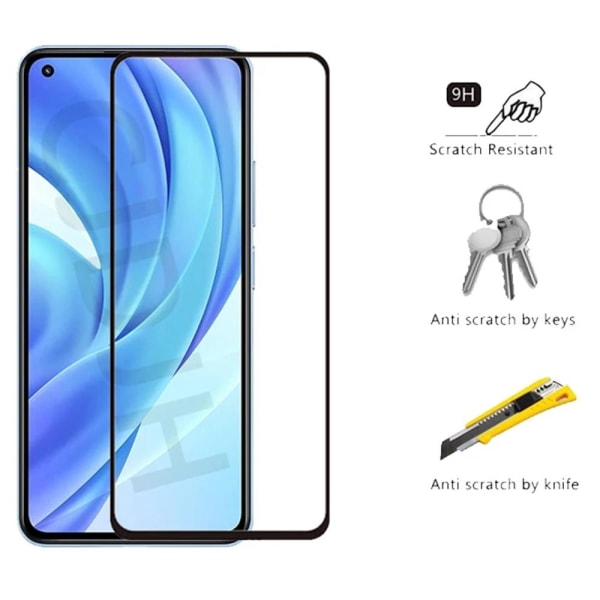 2-PACK Skärmskydd 2.5D HD 0,3mm Xiaomi Mi 11 Lite Transparent/Genomskinlig