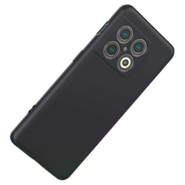 Effektivt Skyddsskal i Silikon - One Plus 10 Pro Svart