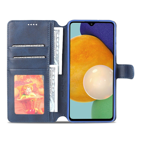 Glat AZNS Wallet Case - Samsung Galaxy A13 4G Blå