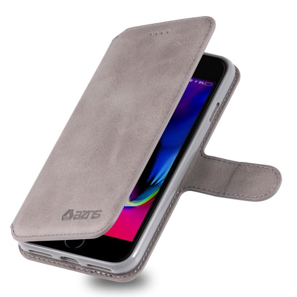 YAZUNSHI lompakkokotelo - iPhone SE 2020 Brun