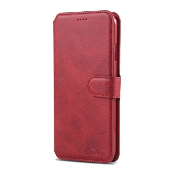 Smart Protective Wallet Case - iPhone XS Max Röd