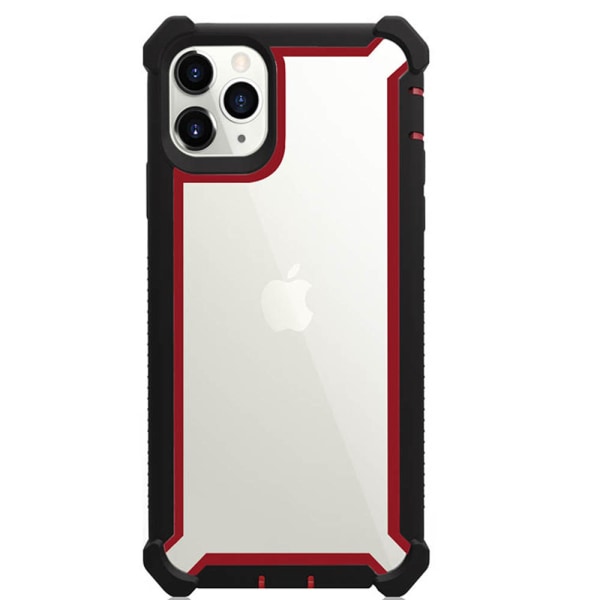 Huomaavainen TPU-suojakuori - iPhone 11 Pro Max Svart/Rosé