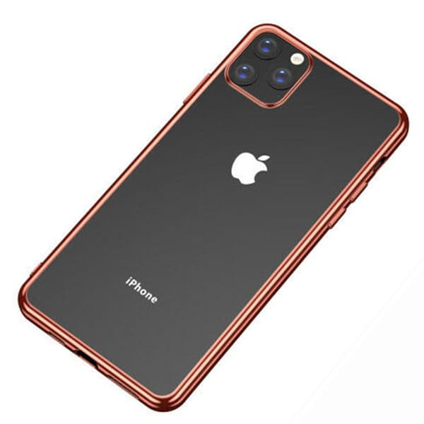 Stilrent Kraftfullt Leman Silikonskal - iPhone 11 Pro Roséguld
