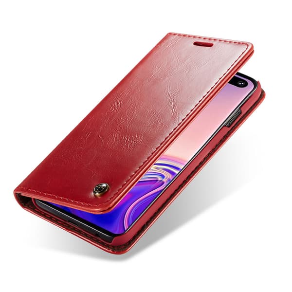 Stilrent Plånboksfodral (CASEME) - Samsung Galaxy S10e Vit Vit