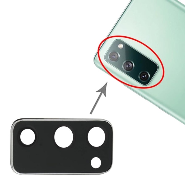 2-PACK Skärmskydd + Kameralinsskydd 2.5D HD 0,3mm Galaxy S20 FE Transparent/Genomskinlig