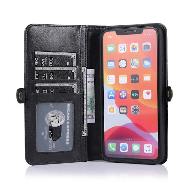 iPhone 11 - Plånboksfodral Mörkblå