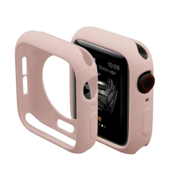 Tyylikäs iskuja vaimentava suojakuori - iWatch Series 4/5 Rosa 44mm