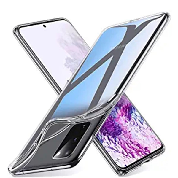 Skyddande FLOVEME Skal - Samsung Galaxy S20 Plus Transparent/Genomskinlig