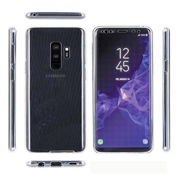 Samsung Galaxy S9+ - Dubbelsidigt Silikonskal (TOUCHFUNKTION) Guld