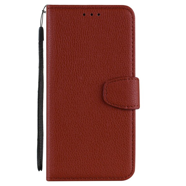Stilfuldt Wallet etui Nkobee - Samsung Galaxy S10 Brun