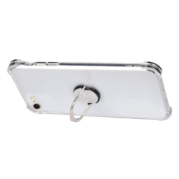 iPhone 6/6S - Beskyttende skal med ringholder Silver