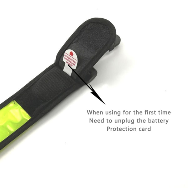 Praktiskt Slittålig LED Reflex Rem Blå