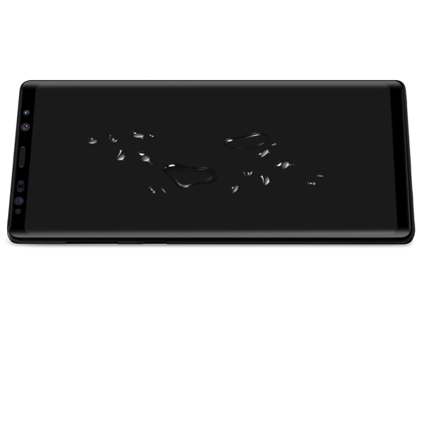 Samsung Galaxy Note 9 - Tehokas näytönsuoja EXXO-versiossa Transparent/Genomskinlig