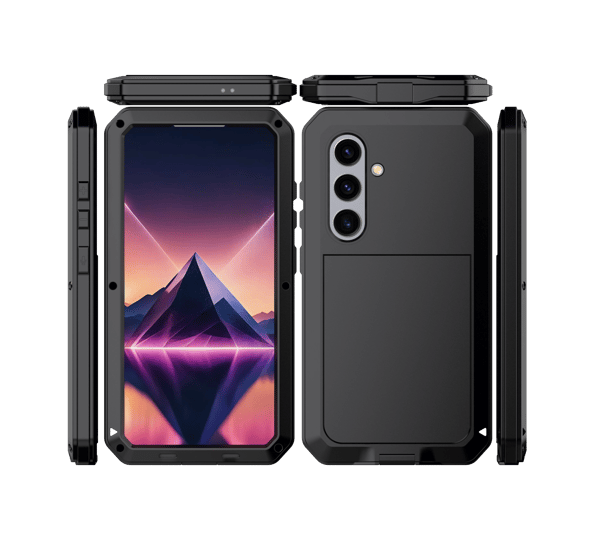 Stryktåligt Arbetsfodral Galaxy S25 Svart