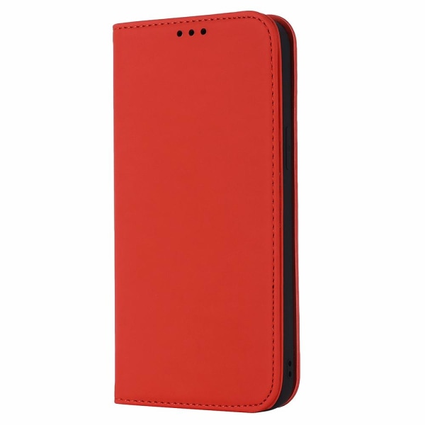 Professionellt Smidigt Plånboksfodral FLOVEME - iPhone 12 Mini Röd