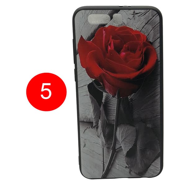 Huawei Honor 9 -Skyddande Blomsterskal 1