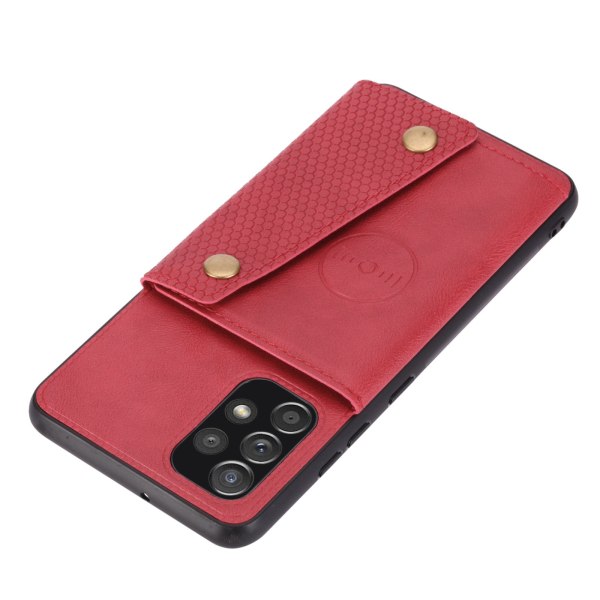 Samsung Galaxy A23 5G - Tyylikäs kansikorttilokero Röd