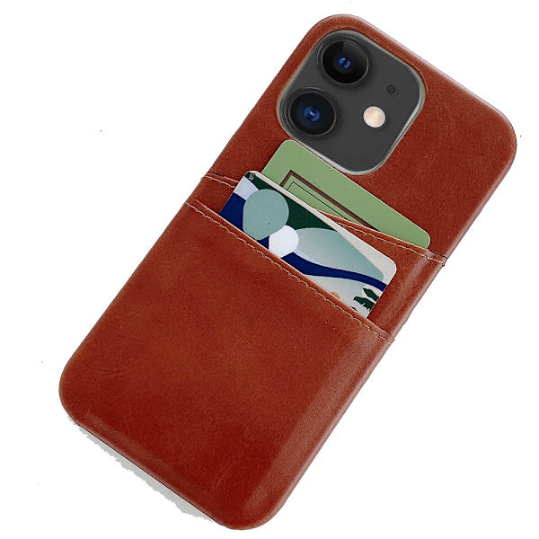 Stilsäkert Skal med Kortfack - iPhone 13 Svart