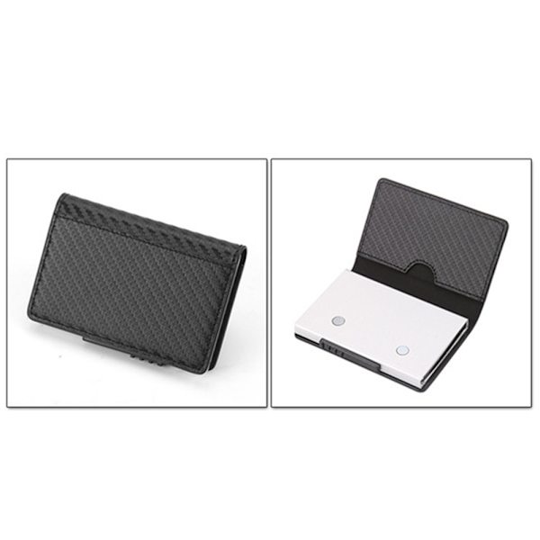 Stilren Korthållare Pop Up (RFID) Carbon Svart