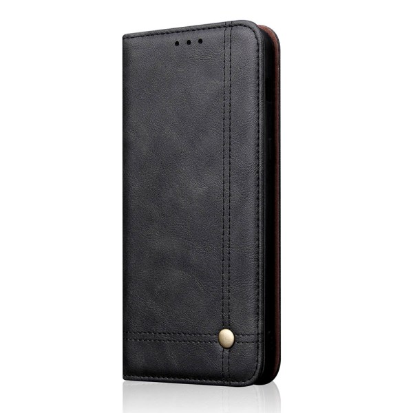 iPhone 11 Pro Max - Leman Plånboksfodral Svart