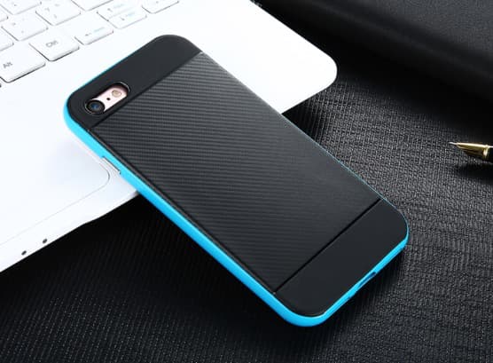 iPhone 7 - Shockproof- Exklusivt Praktiskt Stötdämpande skal Blå