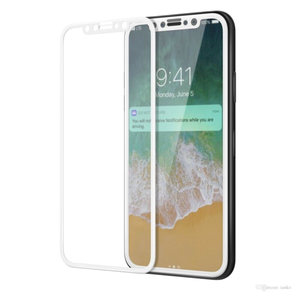 MyGuard Original Protection iPhone X 2-PACKille Genomskinlig