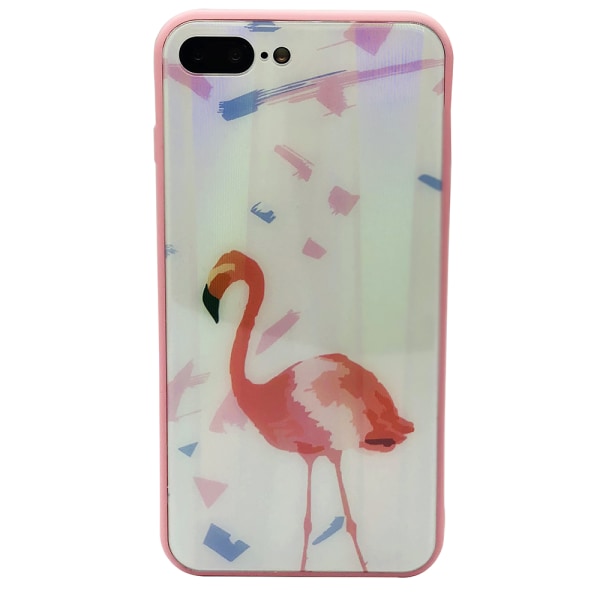 Flamingo beskyttelsesdeksel fra JENSEN for iPhone 7 Plus