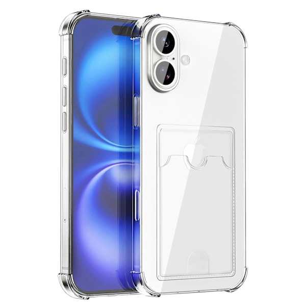 iPhone 17 TPU-skal  skydd & kortfack