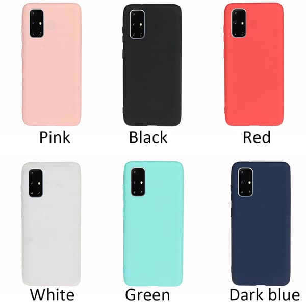 Skyddsskal - Samsung Galaxy A51 Röd