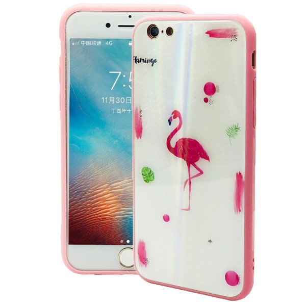 Flamingo Skyddskal från JENSEN  till iPhone 6/6S Plus