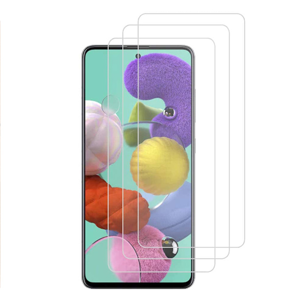 3-PACK Galaxy A53 5G Skärmskydd HD 0,3mm Transparent