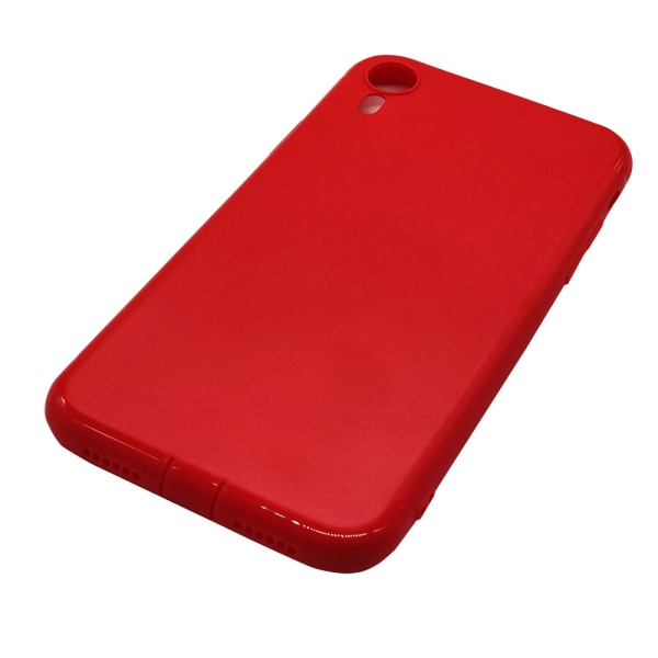 iPhone XR - Tyylikäs silikonikuori, valmistaja NKOBE Ljusrosa