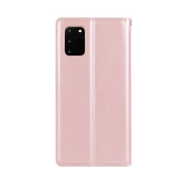 Tehokas lompakkokotelo (HANMAN) - Samsung Galaxy S20 Rosaröd