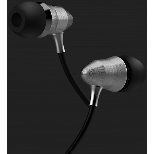 QKZ X6 Earphone In-ear auriculares (Metal-Version) Svart