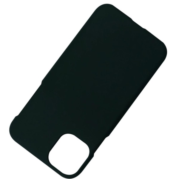 Støtdempende silikondeksel LEMAN - iPhone 12 Pro Max Svart