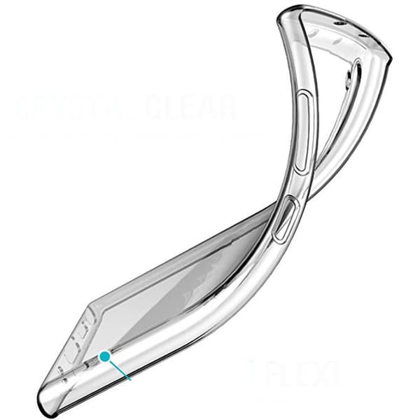 Samsung Galaxy Note 10 - Slittåligt Silikonskal Transparent
