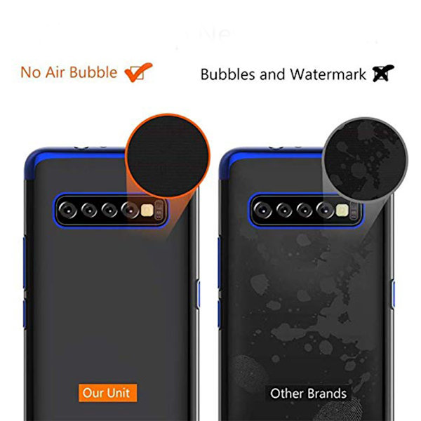 Samsung Galaxy S10+ - Silikonskal Silver