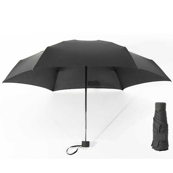 Skyddande Paraply mot Regn och Sol Mörkblå