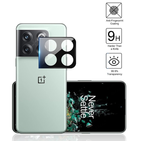 3-PACK Oneplus 10 Pro 2.5D kamera linsecover HD 0,2 mm Transparent