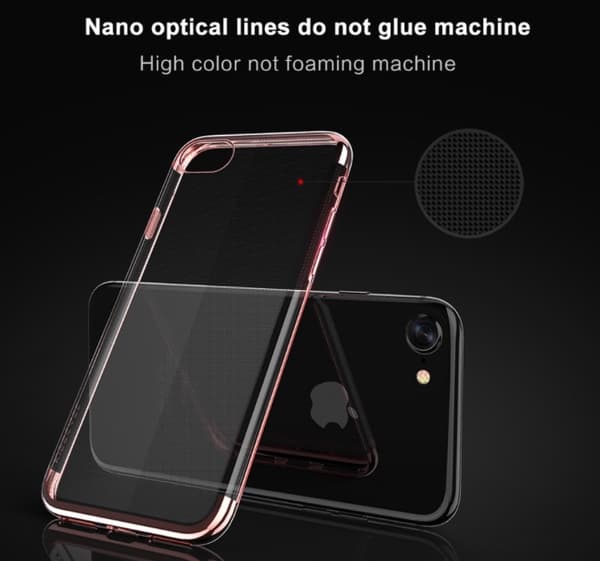 iPhone 7 PLUS - Stilrent Exklusivt Silikonskal FLOVEME Röd