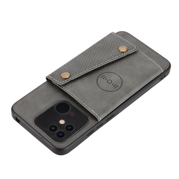 Skal Kortfack - Xiaomi Redmi 10C Grå