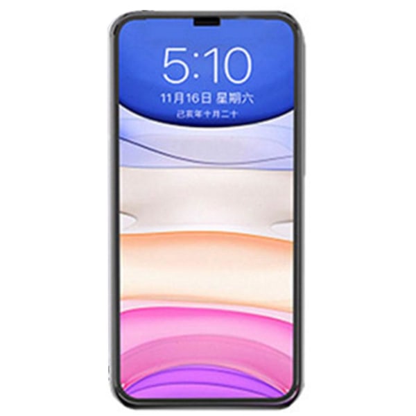 3-PACK Skärmskydd iPhone 12 Aluminium HD-Clear 0,2mm Röd