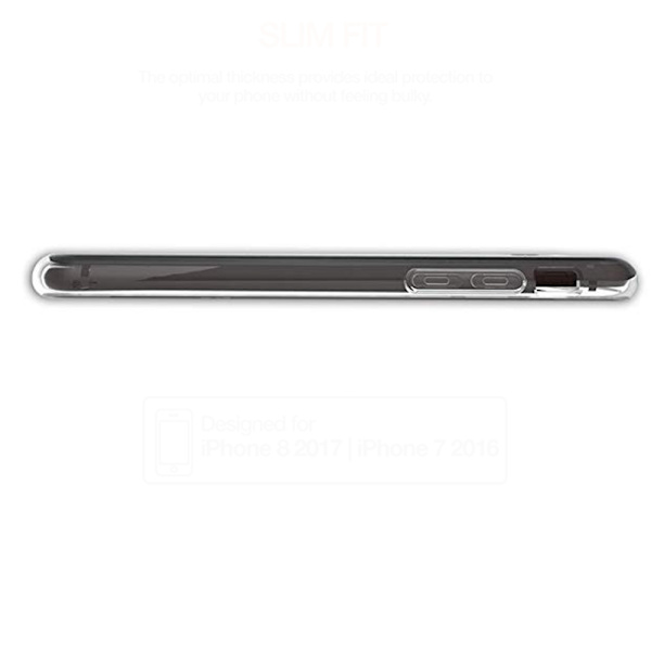 iPhone 8 - Floveme Silikonskal Transparent
