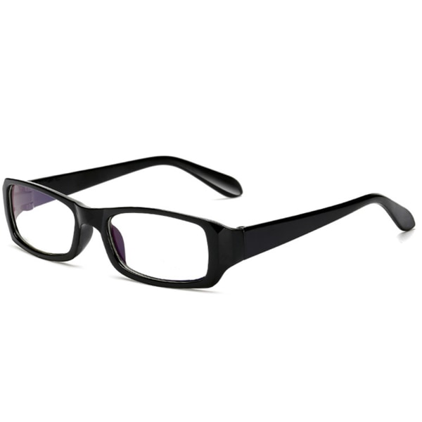 Komfortable antiblåt lyse unisex-briller Svart